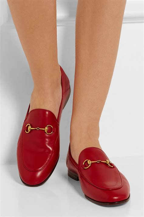 gucci red leather loafers|where to buy gucci loafers.